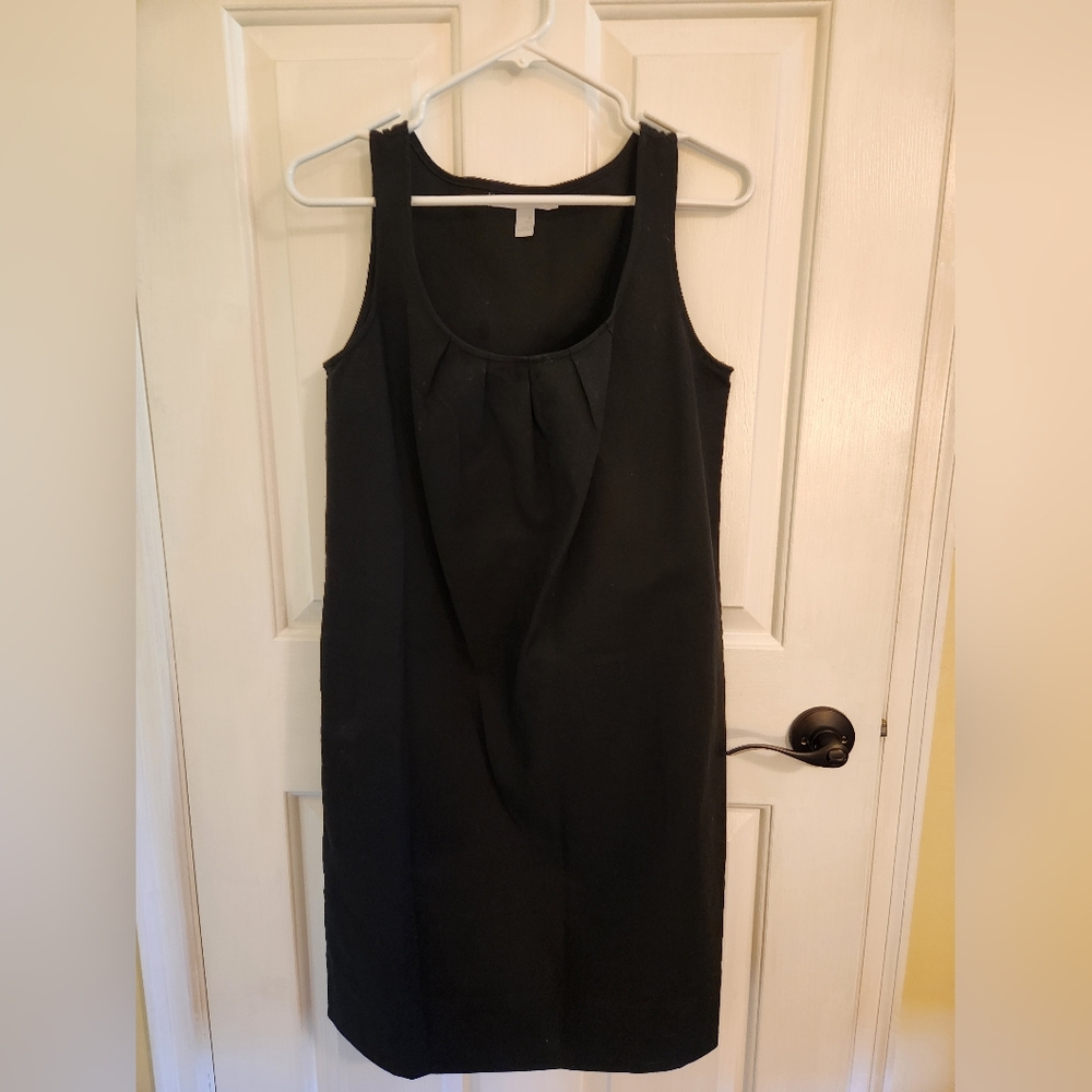 Old Navy Black Sleeveless Sheath Dress